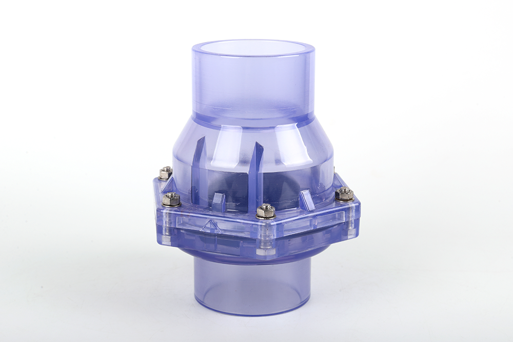 井陉矿透明翻板式止回阀